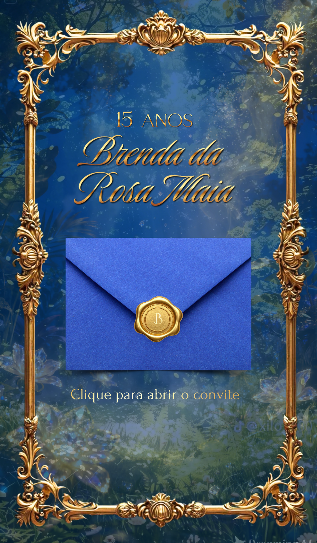 Capa do convite