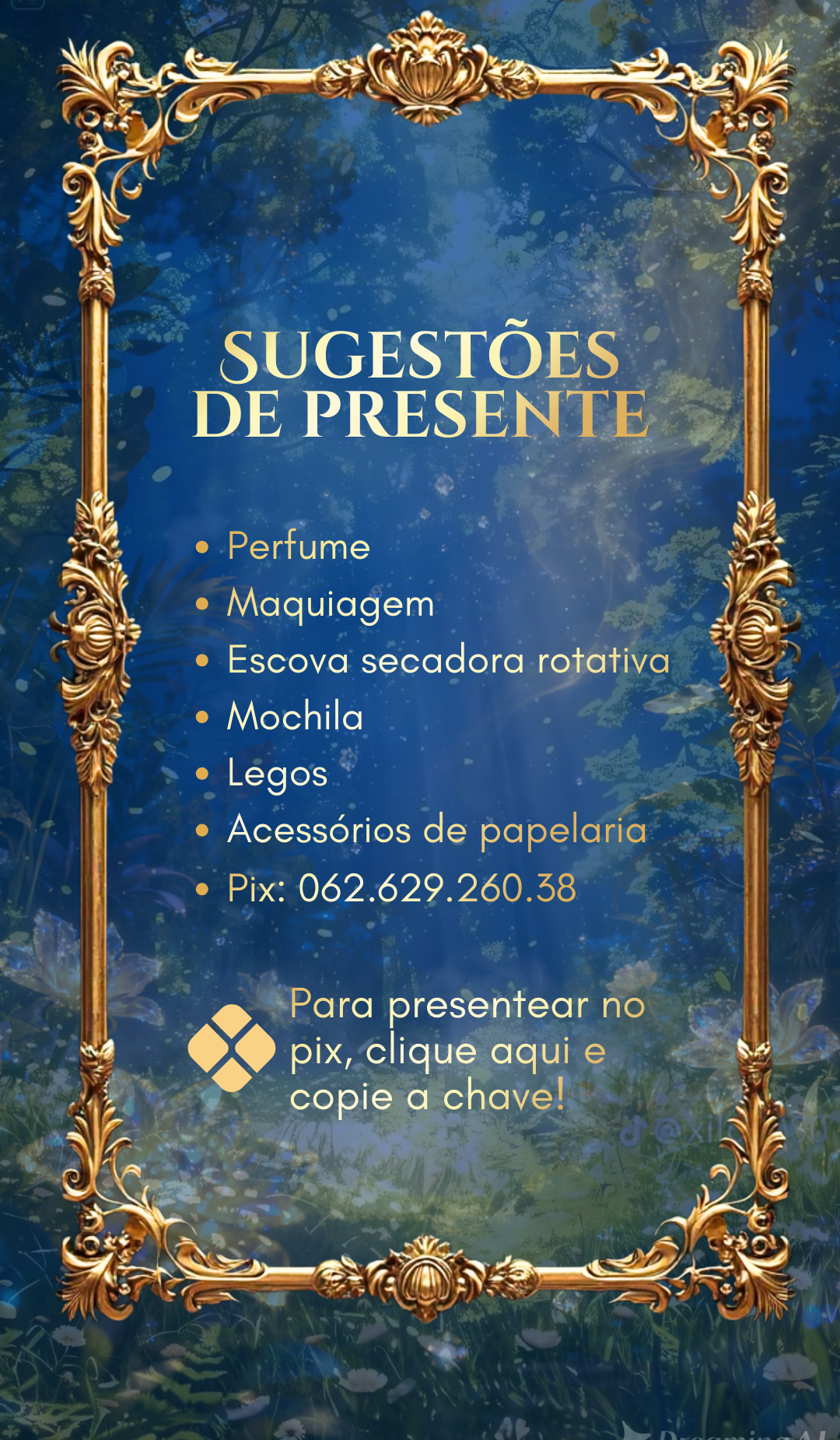 Sugestão de presente