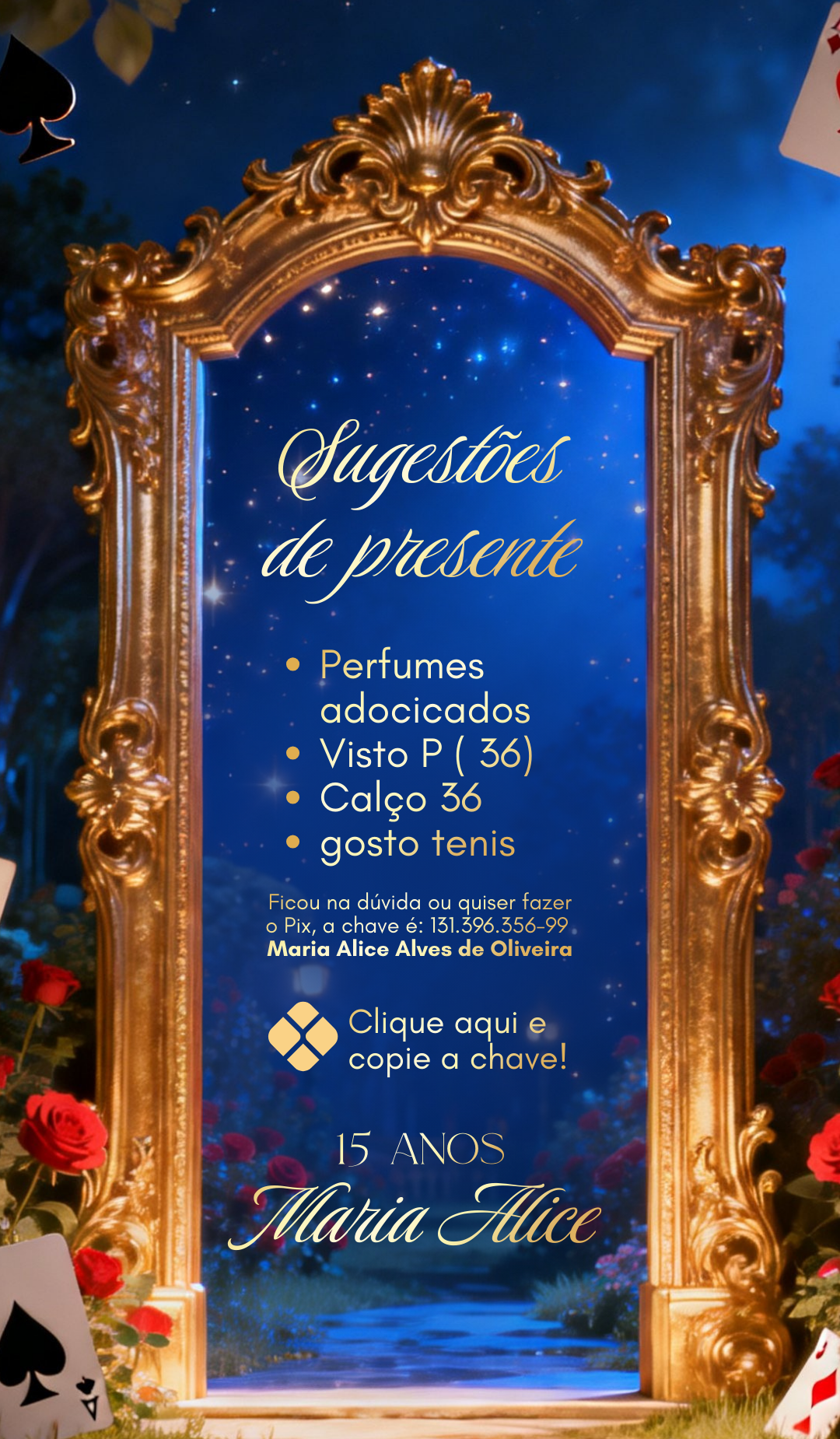 Sugestão de presente