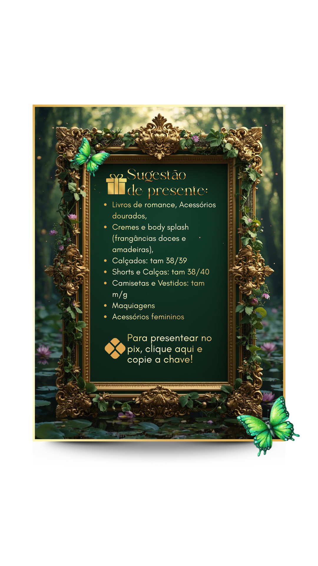Sugestão de Presente