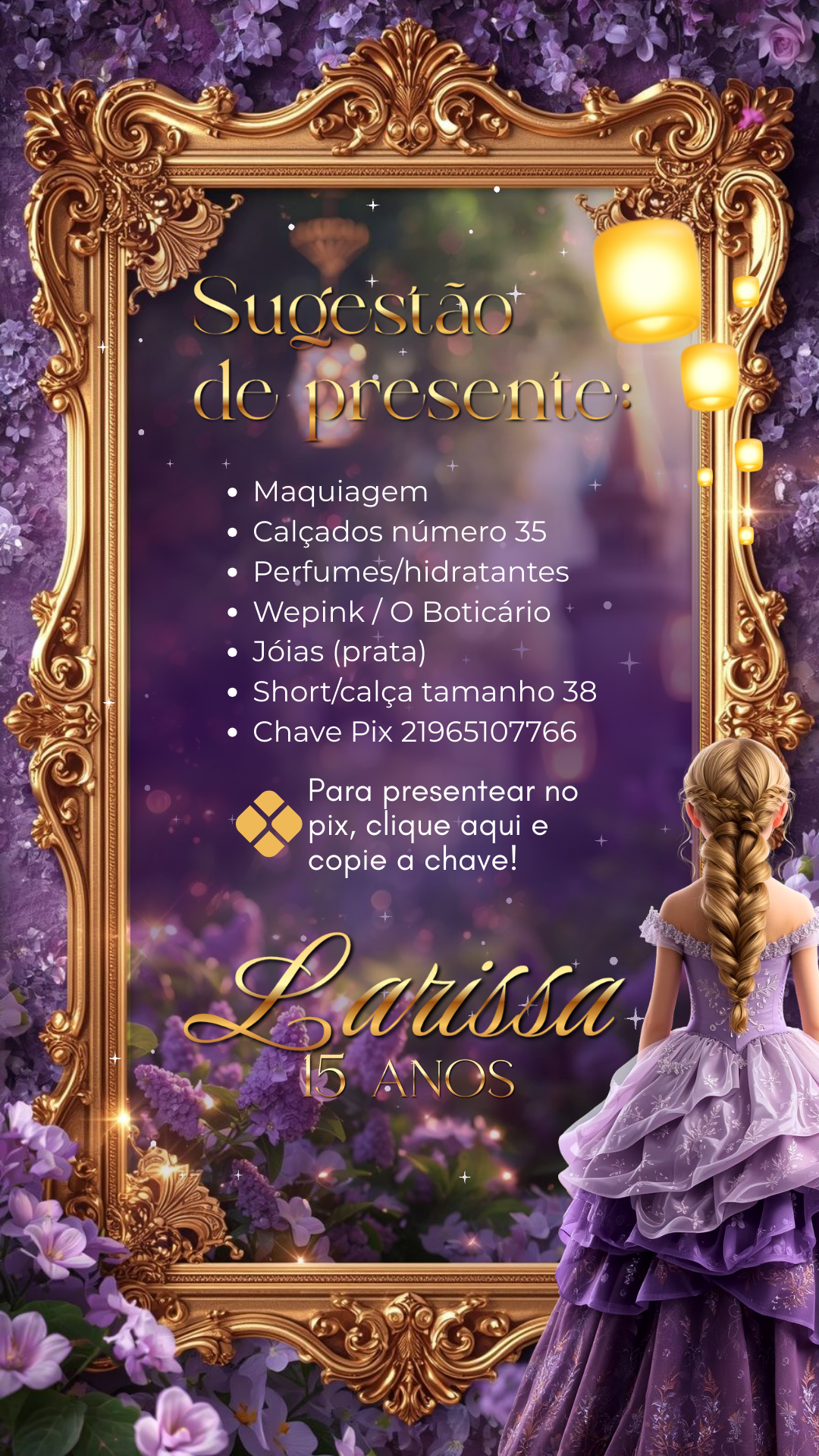 Sugestão de presente