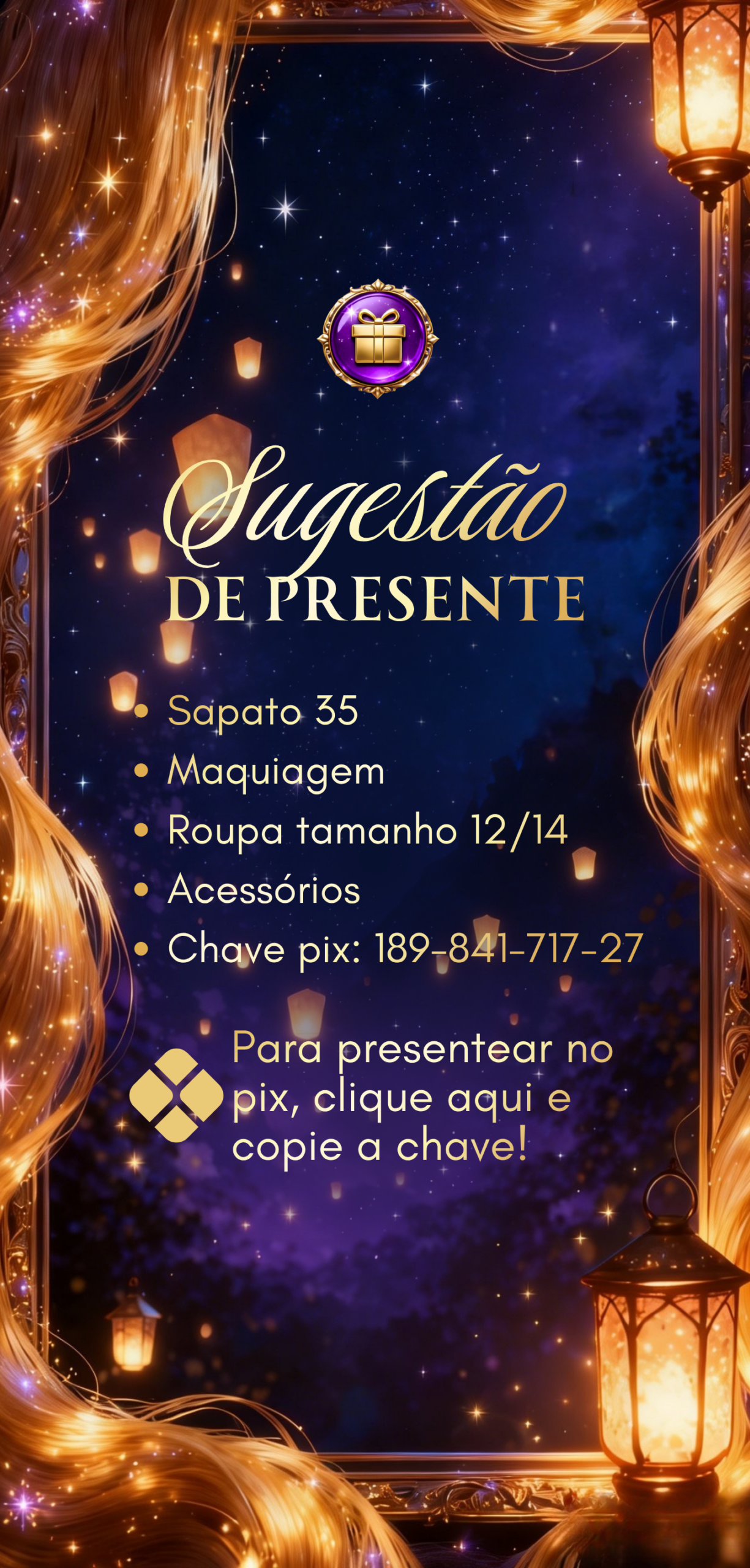 Sugestão de presente