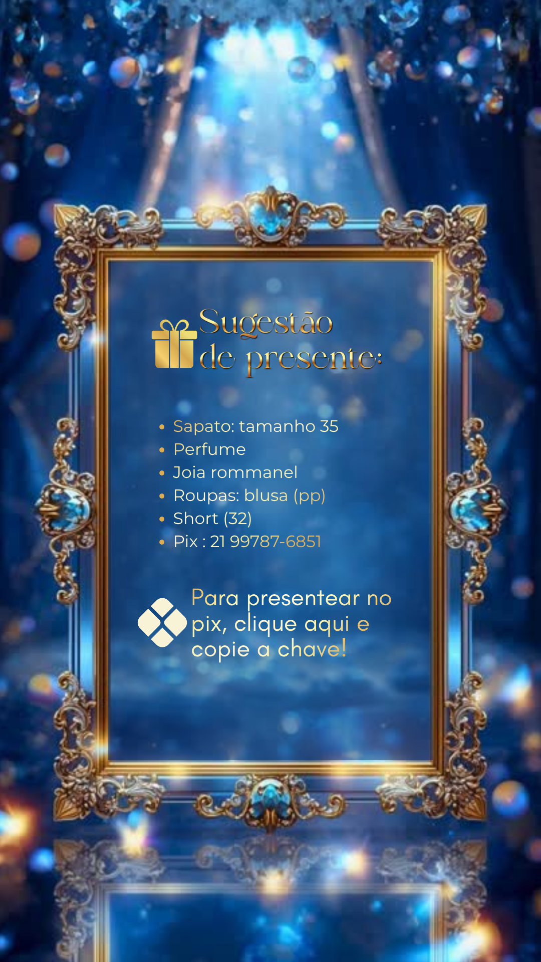 Sugestão de presente